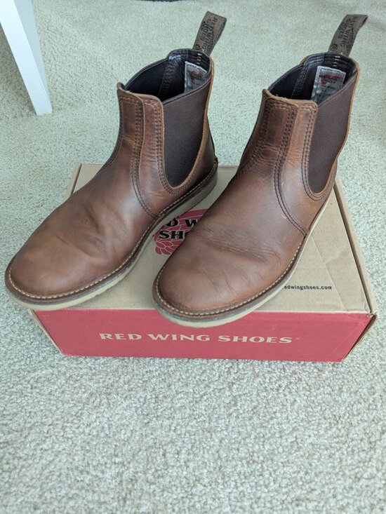 Men\'s Red Wing boots size 9 main image 4